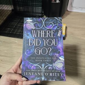 'Where Did You Go?' Book - Purple Cover